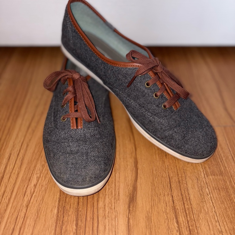 Keds Gray and Brown Sneakers
